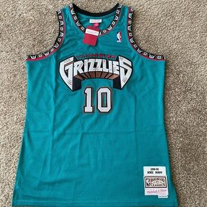 Mike Bibby Vancouver Grizzlies Jersey 1998-1999
